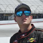 Cole Powell looks at the board in time trials at Bristol Motor Speedway (TN). (Powell Family Photo)